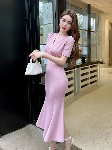 Title 5, Temperament Waist-controlled Slimming Fishtail ...