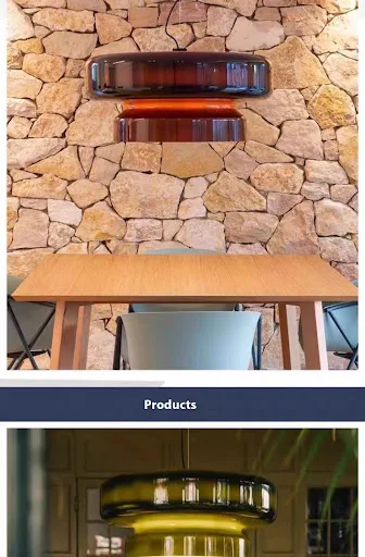 Title 4, Lustre de vidro para restaurante, bar, quarto. ...