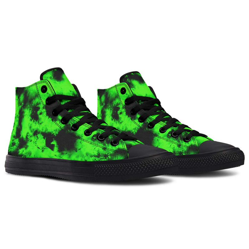 Bedrukte Canvas High-Top Schoenen voor Koppels Stijlvolle en comfortabele schoenen voor partners. Ontworpen om samen te dragen en jullie band te versterken. — foto 7