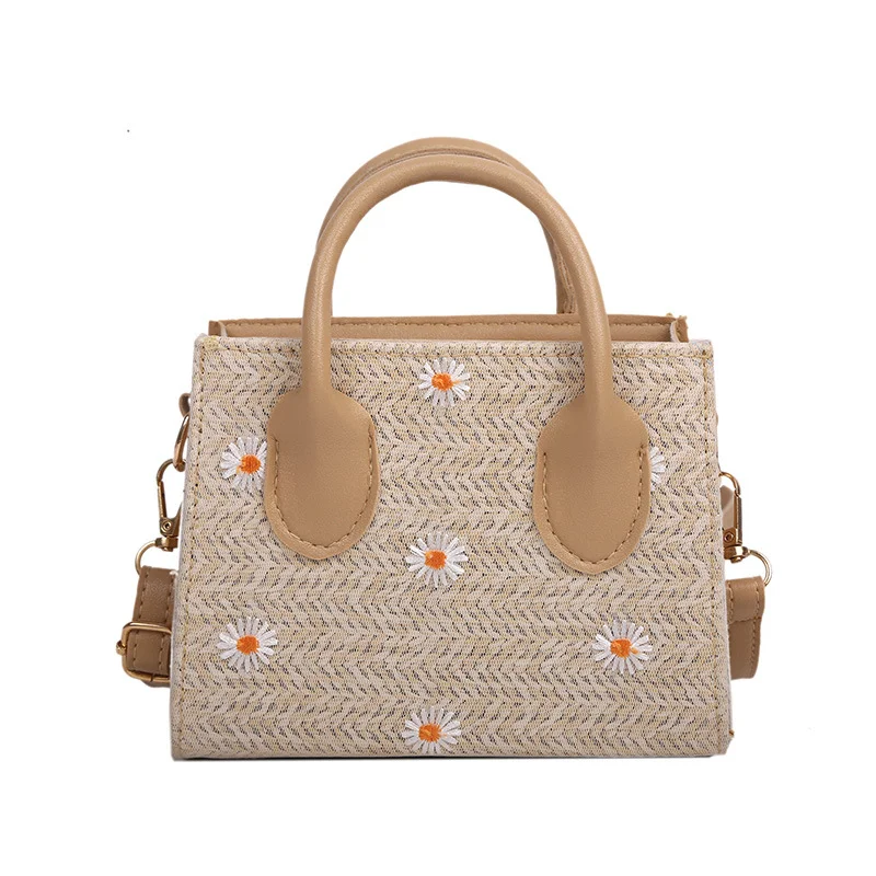 Title 7, Womens Fashion Casual Woven Handbag Shoulder B...