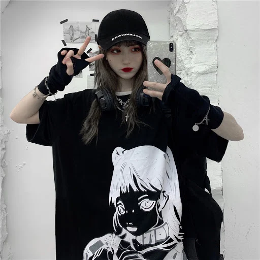Title 1, Harajuku BF All-Match-Kleidung für Frauen