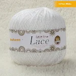 Fio de crochê de renda No 8, lã fina de verão. Ideal para peças leves e delicadas, perfeito para criar roupas e acessórios exclusivos. — foto 19
