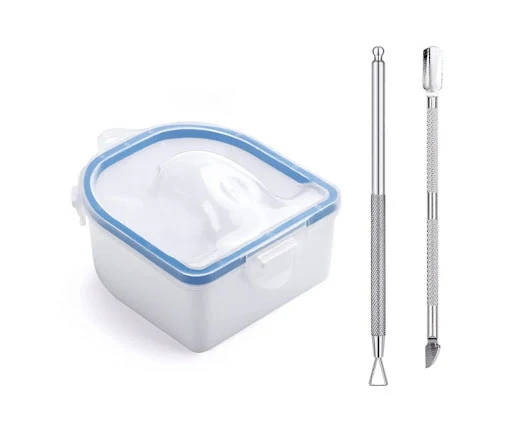 Title 5, Double Layer Manicure Bowl Suit for implements ...