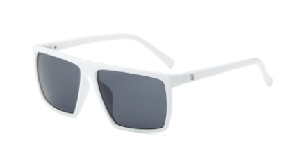 Ghost skull sunglasses, square frames for men and women, color film lens, sports style, frog mirror design, trendy and c — photo 2