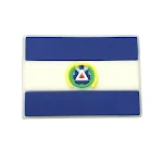 Fivela decorativa de bandeira em PVC macio, acessórios DIY. Personalize seus calçados com este acessório fácil de usar. Dê um toque especial. — foto 14
