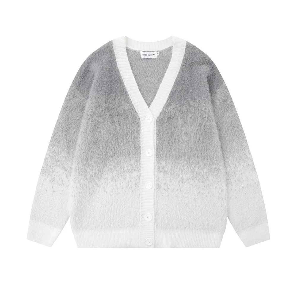 Men's Loose And Idle Knitwear Coat. Offers relaxed comfort and effortless style. Perfect for casual wear and layering, p — photo 11