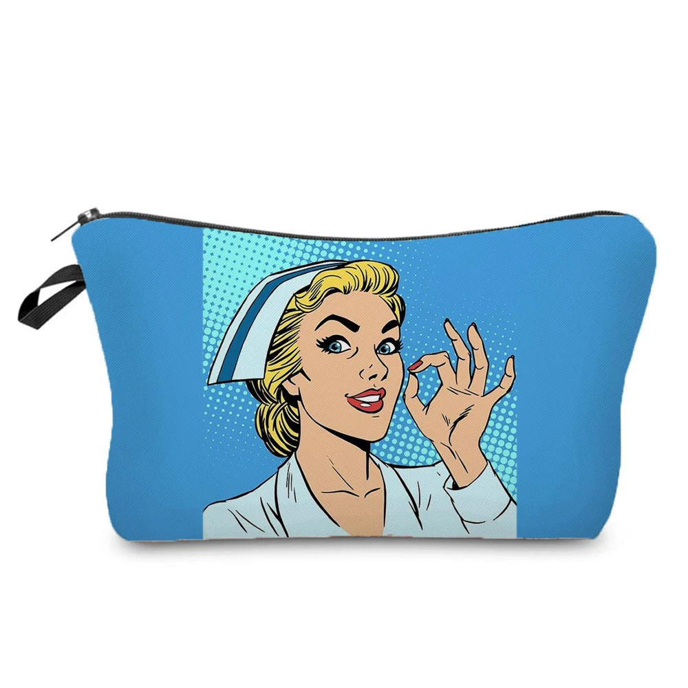 Title 8, Creative Printing Portable Travel Wash Bag Larg...