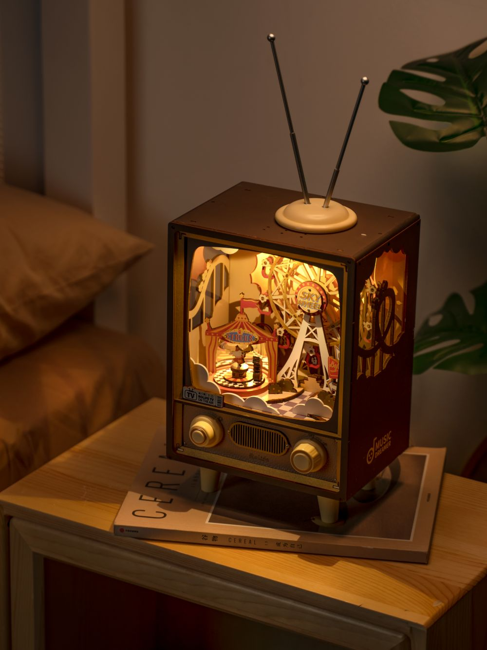 Title 6, Rolife AMT01 Carillon in legno fai-da-te Sunset...