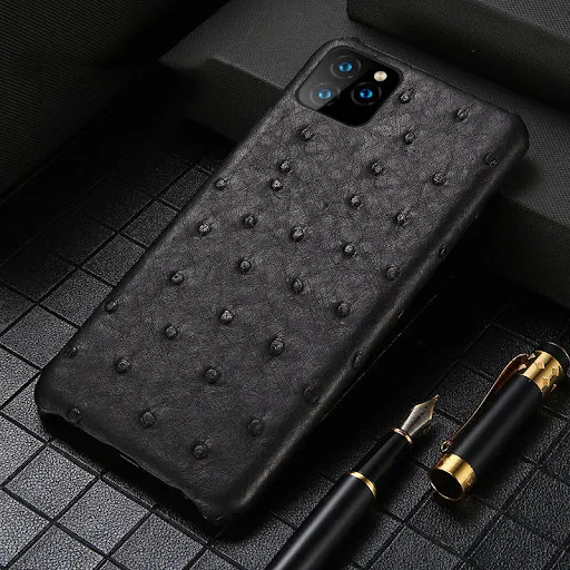Title 3, Capa de couro para iPhone 12 Pro compatível com...