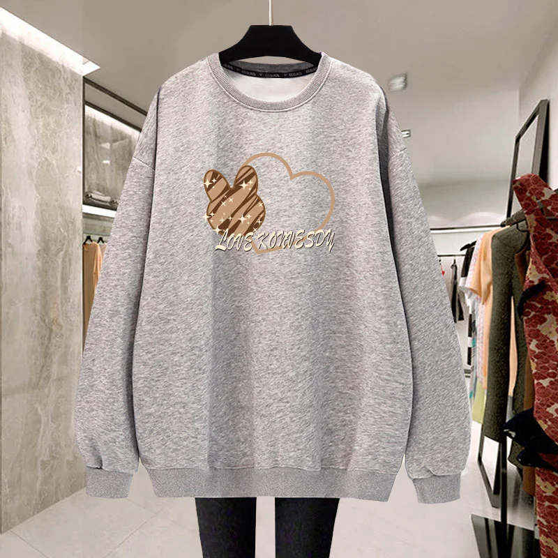 Title 4, Student Lazy Style Plüsch-Pullover mit verdickt...