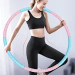 Stainless Steel Hoop for Women Abdomen, Beautiful Waist, Thin Waist, and Weight Loss. Achieve your fitness goals effecti — photo 9