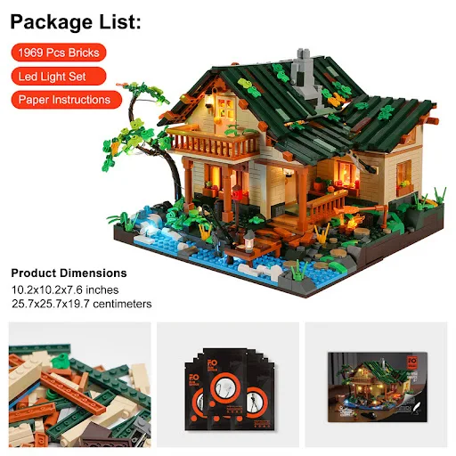 Title 9, The Lakeside Hut LED Lighting Puzzle Assembly B...