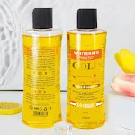 Aceite de oro para el cuerpo Cuidado natural de la piel Aceite suave vegetal Hidratación y nutrición profunda para una piel radiante y suave. — foto 4