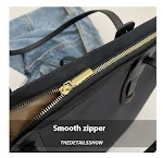 Nova Bolsa de Grande Capacidade em Tecido Oxford para Mulheres. Perfeita para todas as ocasiões, com design versátil e amplo espaço interno. Ideal para o dia a dia. — foto 4