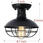 Black Pot Lid Ceiling