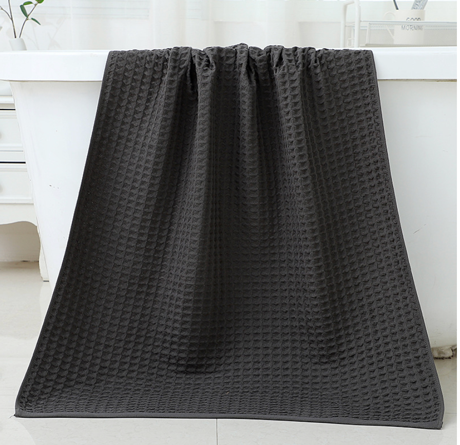 Toalha de banho unissex de algodão puro, absorvente e de secagem rápida, espessa e macia. Ideal para uso doméstico. Conforto garantido. — foto 11
