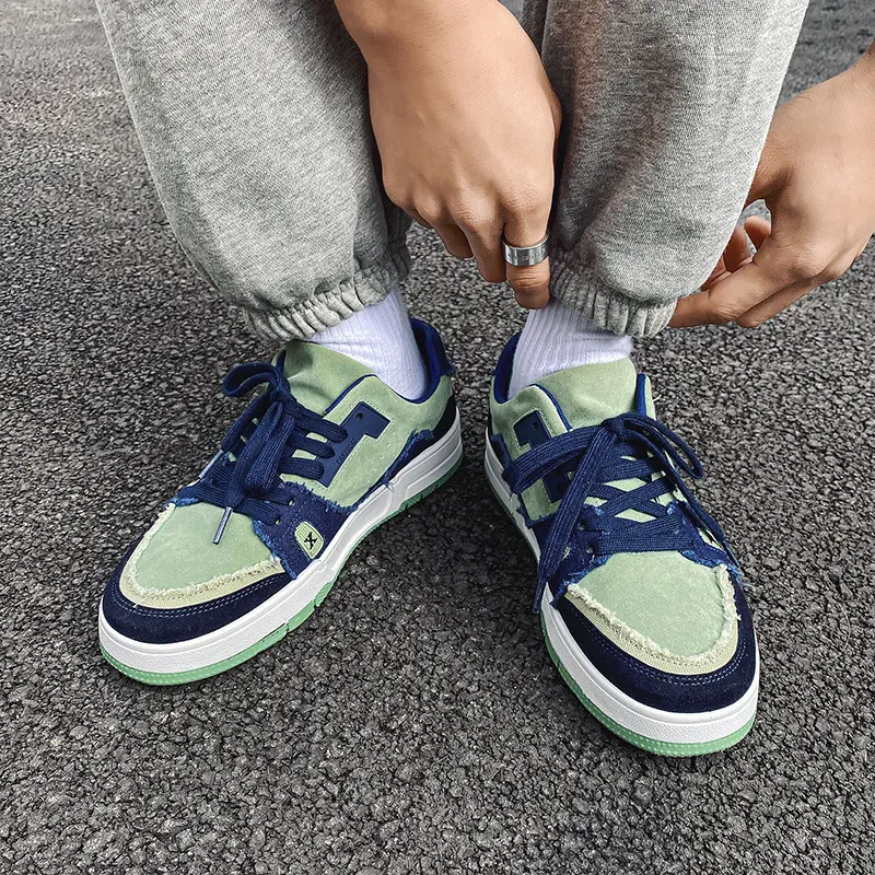 Yuansufeng heren casual sportschoenen voor studenten. Comfortabele schoenen met trendy design, ideaal voor dagelijks gebruik en sport. — foto 4