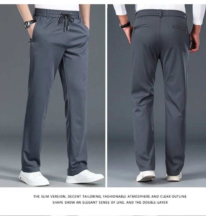Title 9, Heren Casual Business Broek met Elastische Tail...