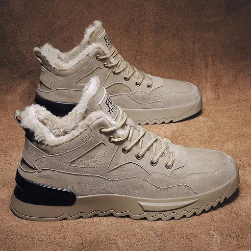 Title 3, Plus Velvet High-top Warmth and Leisure Snow Bo...