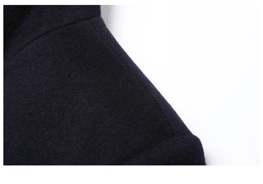 Men's Woolen Coat Autumn and Winter Middle-Aged Men's Wear A warm and stylish coat, providing comfort and protection dur — photo 4