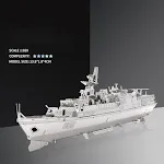 Frigate Modelo DIY de Metal Puzzle – Monte sua Fragata Incrível. Um modelo de montagem com peças de precisão, ideal para presentear e colecionar, diversão garantida. — foto 5