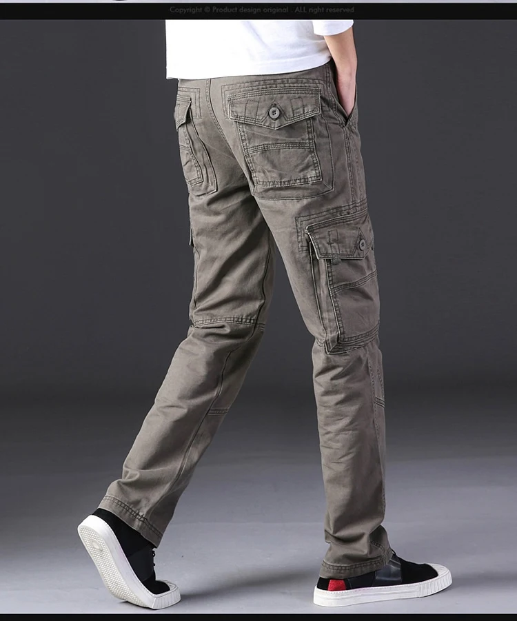 Title 4, Mens outdoor casual overalls, pure cotton trou...