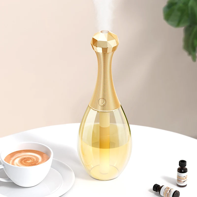 Mini USB Luftbefeuchter mit Parfumflasche, Leise und Tragbar, Für Frische Luft und Angenehmen Duft, Ideal für Unterwegs — foto 8