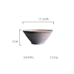 Japanese Handmade Coarse Bamboo Hat Noodle Bowl, perfect for enjoying authentic noodle dishes and soups, adding a touch — photo 15