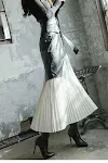 Women's pleated half-length skirt, a stylish and versatile wardrobe essential. Comfortable and perfect for any occasion, — photo 3
