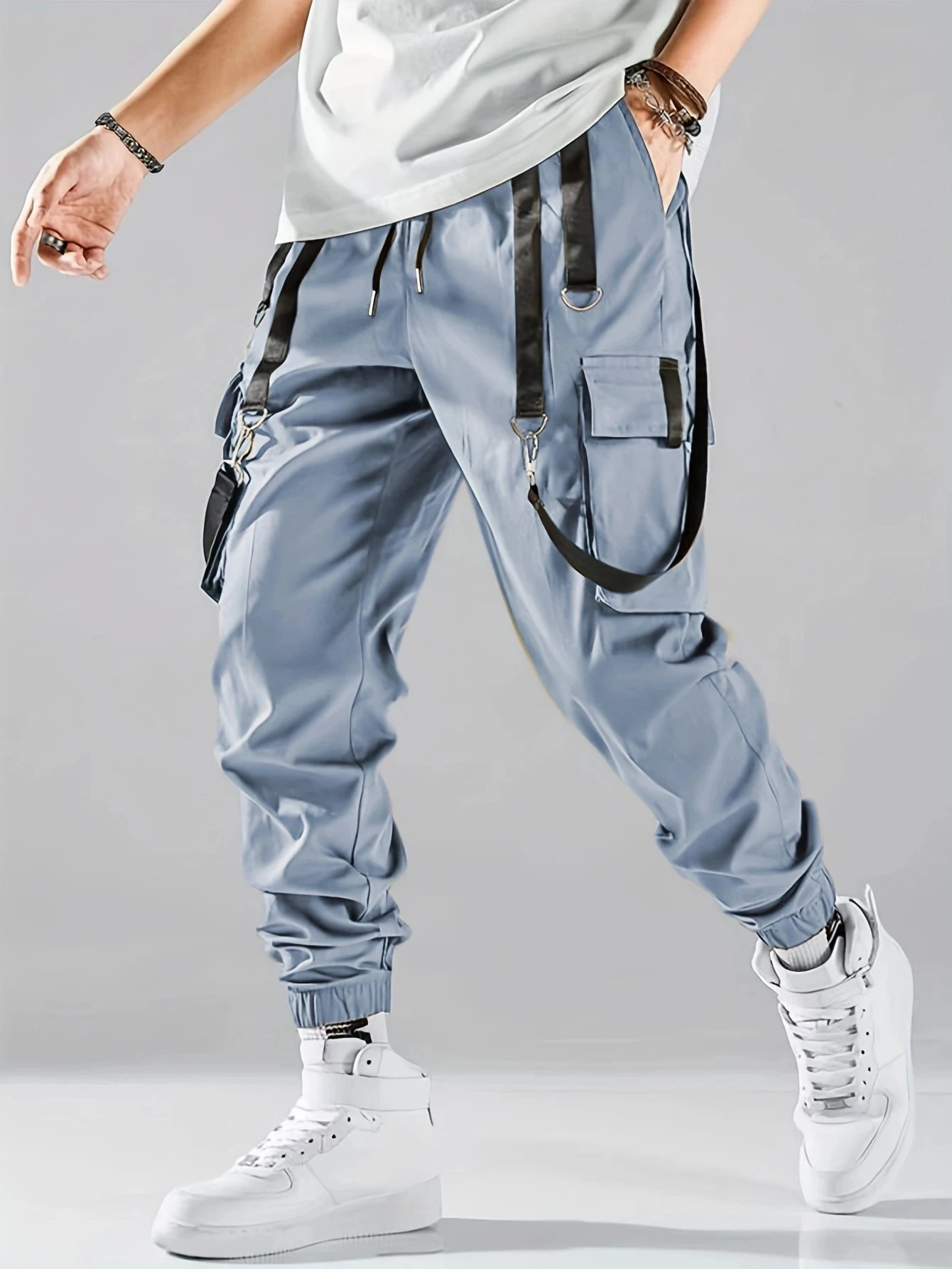 Title 10, Ribbon Overalls Drawstring Sports Trousers Expe...