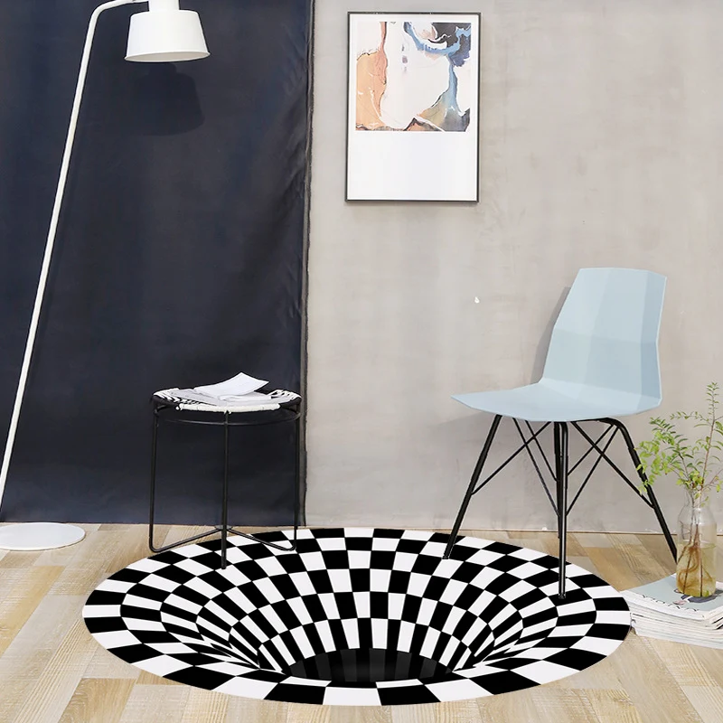 Mandala ethnic carpet for a stylish and bohemian living space. Circular design, ideal for living rooms and bedrooms, cre — photo 1