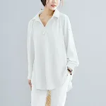 Women's Chiffon Shirt Long-sleeved Slim Fit Solid Color, a versatile and elegant top, perfect for work or leisure, offer — photo 3