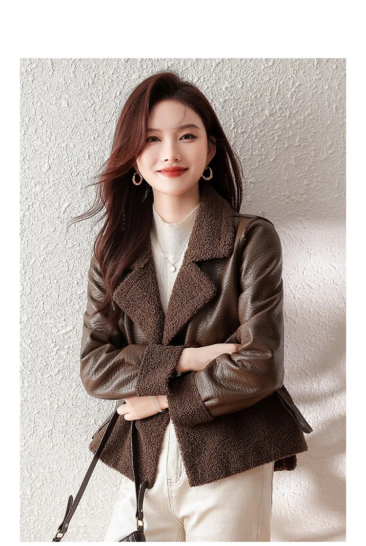 Fur Coat Winter Loose Plus Size Jacket For Women Stay warm and fashionable this winter with a loose fitting, plus size f — photo 20