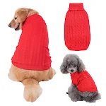 Solid Color Puppy Dog Clothes Teddy Bichon Pet Sweater Warm and Cozy Winter Wear for Small Dogs Protecting Your Furry Fr — photo 2