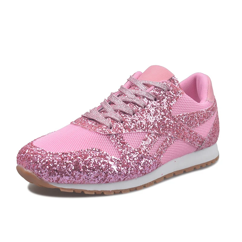 Title 5, Womens Sequined Platform Heel Shoes for a spar...