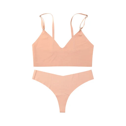 Title 10, Completo intimo donna tinta unita semplice, reg...
