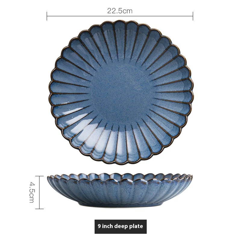 Household Ceramic Plate Daily use Elegant and durable Scratch resistant and easy to clean Ideal for serving meals and en — photo 10