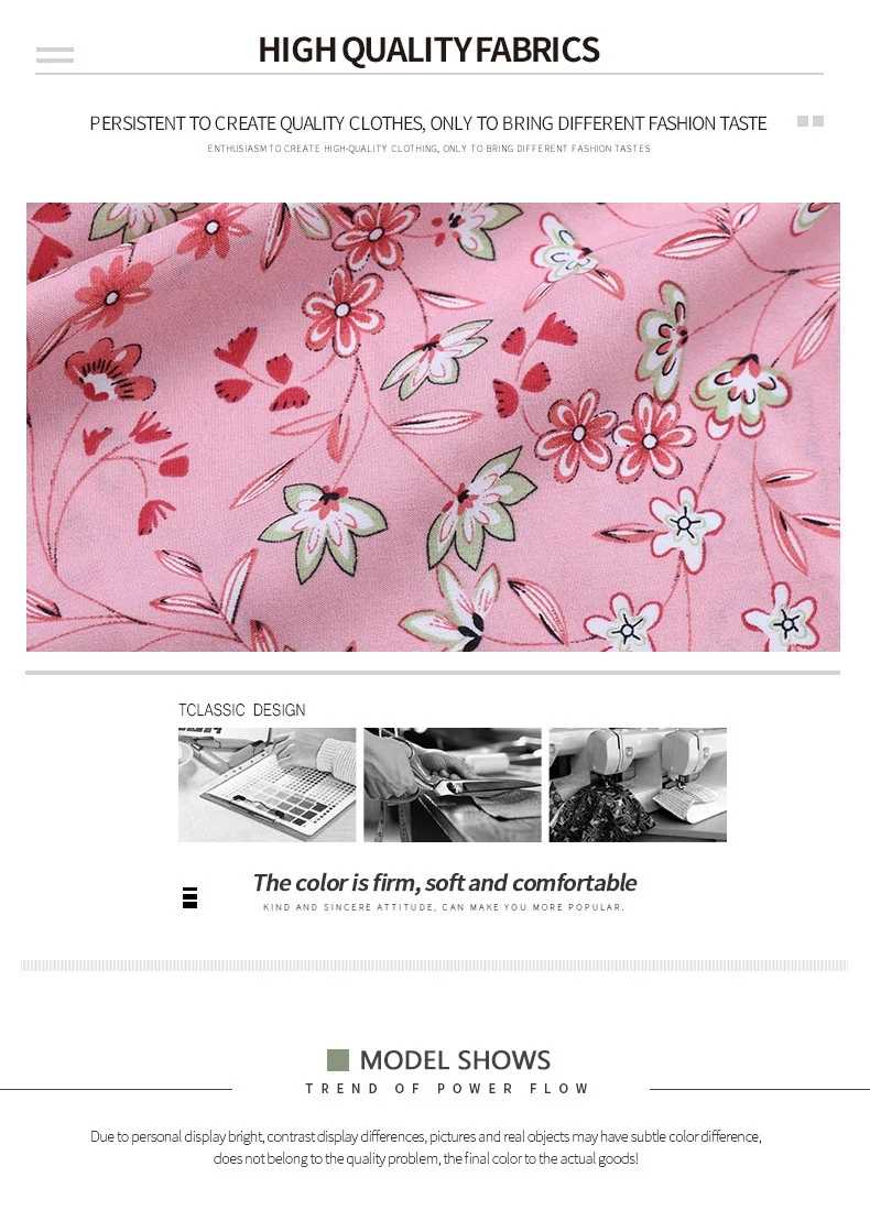 Women's Pink V-neck Printed Dress Comfortable and stylish, perfect for everyday wear or special occasions. A versatile a — photo 7