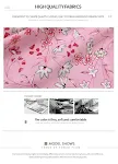 Women's Pink V-neck Printed Dress Comfortable and stylish, perfect for everyday wear or special occasions. A versatile a — photo 7