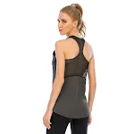 Sportyoga Mesh gestikt trainingsvest zonder rug — foto 8