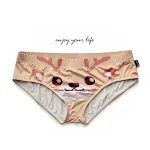 Niedrige Taille, dünne, atmungsaktive Polyester-Slips mit Cartoon-Tierdruck für Komfort und ein luftiges Gefühl den ganzen Tag. — foto 21