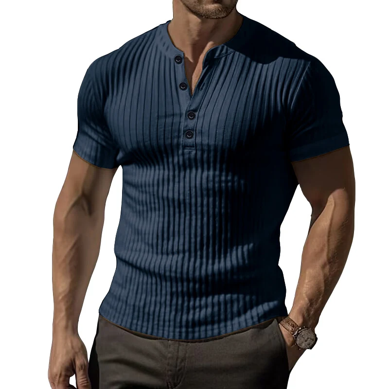 Men's Sports Slim-fitting Muscle Short-sleeved T-shirt Optimized for Workouts Comfortable Fit and Breathability Enhances — photo 1