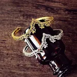 Pulseira de renda do padrão de abertura vintage — foto 1