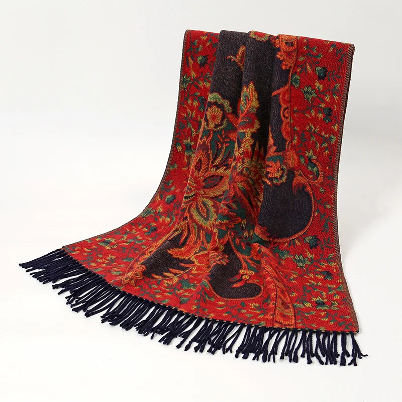 Title 8, All-matching Cashmere-like Thick Warm Scarf