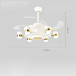 White 8head remote control