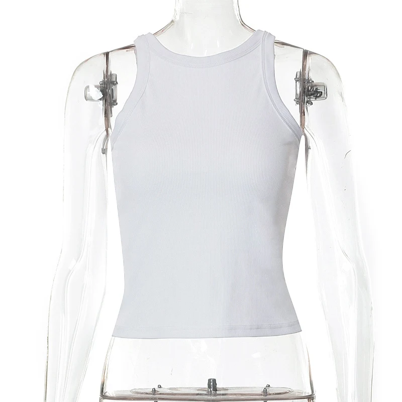 Regata Spicy Girl sem mangas, casual e versátil para diversas ocasiões. Conforto e estilo em uma peça única. Leveza e praticidade. — foto 2