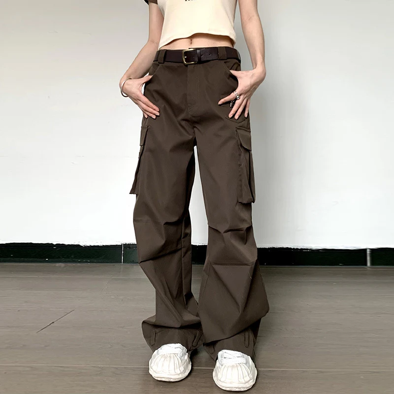 Design Slim Wide-leg Pants with a subtle touch of feeling. Comfortable & stylish, perfect for everyday wear or a more el — photo 4