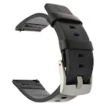 Black belt silver buckle