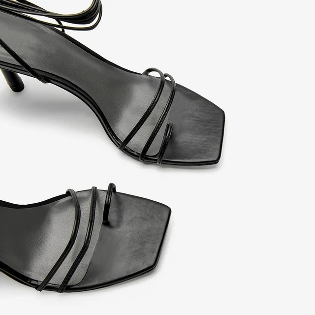 Title 5, Rote Stiletto-High Heels für Damen, römische Sc...