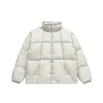 Men's Solid Color Turtleneck Down Jacket Warm Winter Coat Stylish Comfort Modern Design Perfect for Cold Weather Protect — photo 9